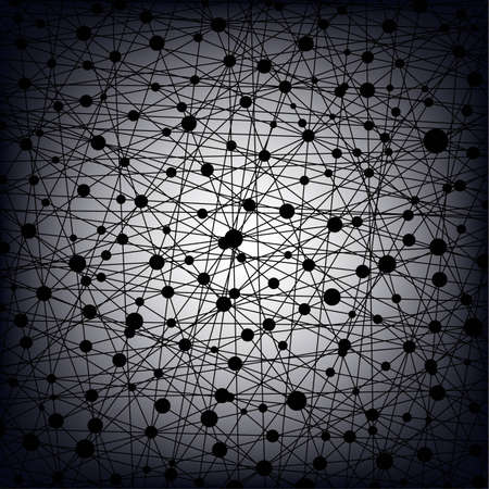 Abstract background made of circles and lines, vector eps8のイラスト素材