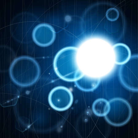 Blue banner with space for Your text, esp10 formatのイラスト素材