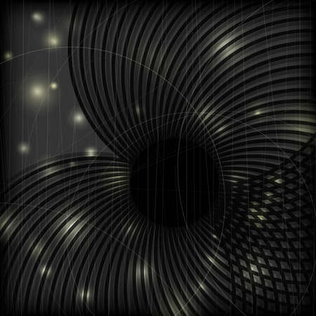 Abstract background with space illustrationのイラスト素材