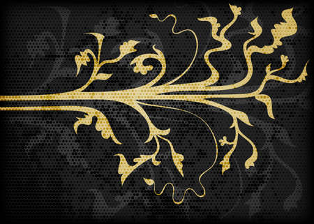 Ornamental abstract banner, vector eps10 illustrationのイラスト素材