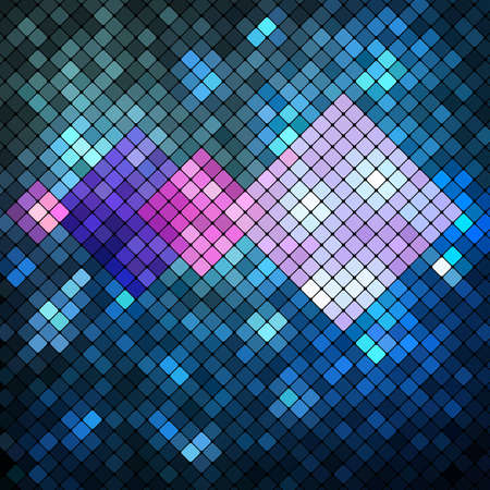 Shiny mosaic background, vector eps8 illustrationのイラスト素材