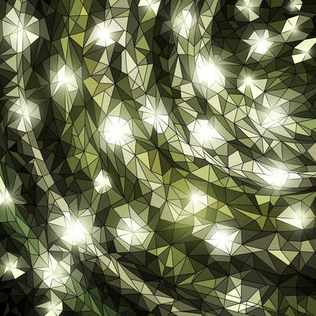 Shiny mosaic banner, vector eps10 illustrationのイラスト素材