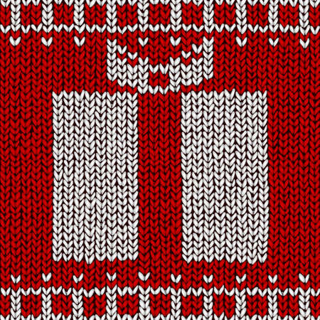 Christmas jumper illustrationのイラスト素材