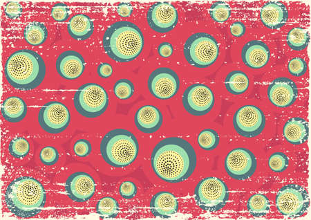 Vector vintage grunge patternのイラスト素材