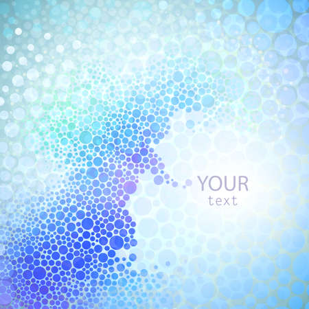 Flying Bird, abstract rainbow background with space for Your textのイラスト素材