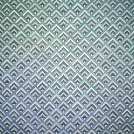 Geometric mosaic pattern illustrationのイラスト素材