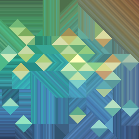 Colorful geometric banner, vector eps8 illustrationのイラスト素材