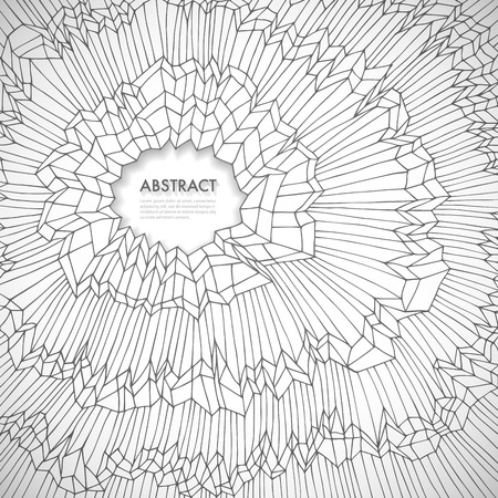 Original hand drawn abstract background with space for Your text, vector illustrationのイラスト素材