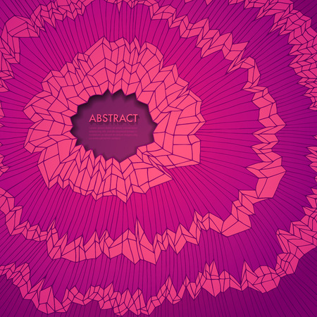 Original hand drawn abstract background with space for Your text, vector.のイラスト素材