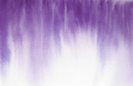 abstract purple watercolor background for design.painting on paperの写真素材