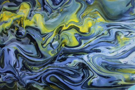 abstract background of colored marbleized effect, closeup of photo