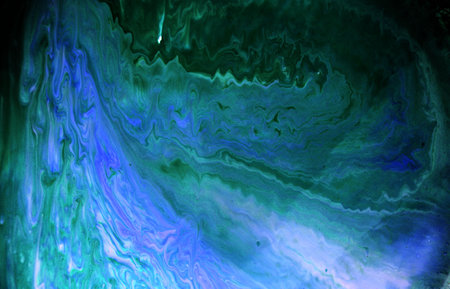 Blue-green abstract backgroundの写真素材