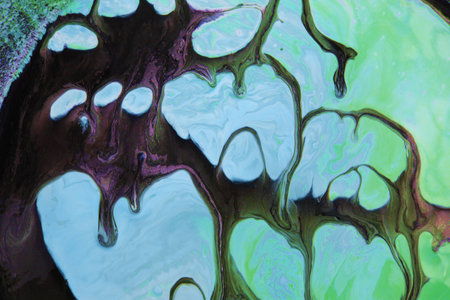 Black and blue abstract background