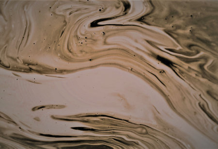 Marble abstract acrylic background. Marbling artwork texture. Agate ripple pattern. gold powder.の写真素材