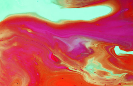 abstract marbling art patterns as background, closeup of photo