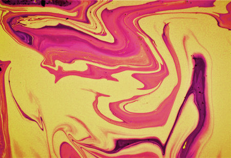 Colorful abstract background. Liquid marble pattern. Colorful texture.の写真素材