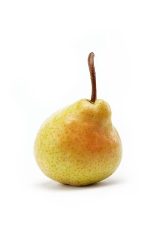pear isolated on white backgroundの写真素材