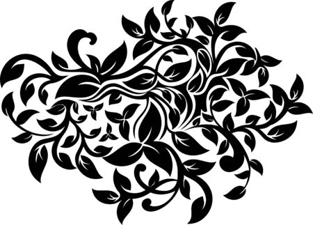 Floral ornamentのイラスト素材