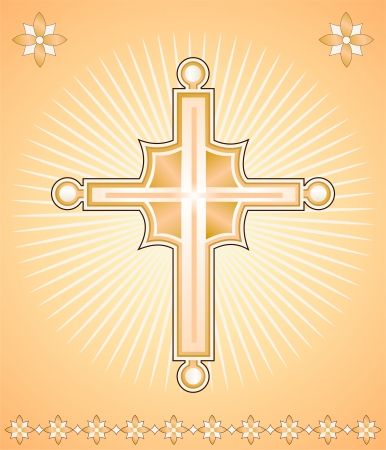 Golden Crossのイラスト素材