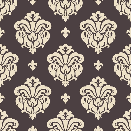 Damask seamless backgroundのイラスト素材