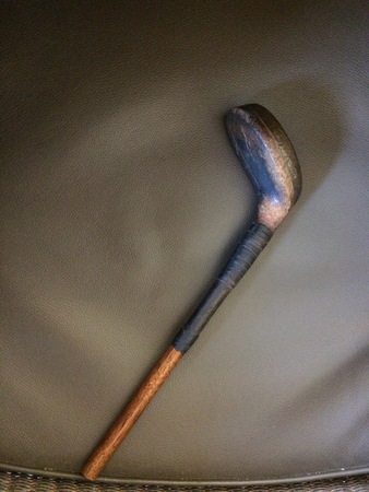 Vintage golf clubの写真素材