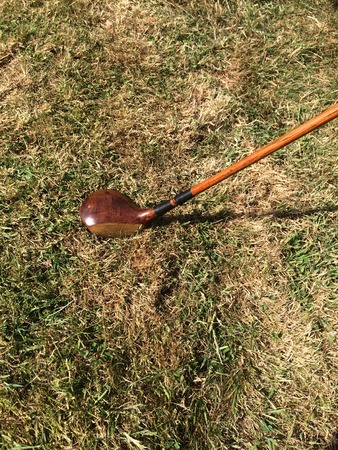 Old golf clubの写真素材