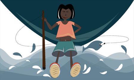 Fishermanのイラスト素材