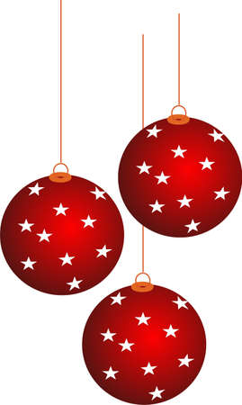 christmass ball,isolated vector graphicの写真素材
