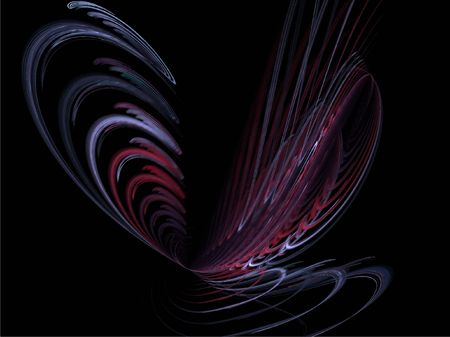 fractal with abstract ornament in deviation の写真素材