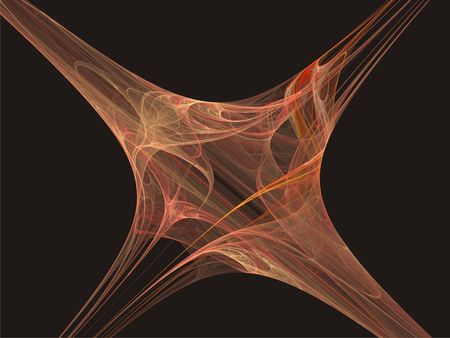 fractal with abstract ornament in deviation の写真素材
