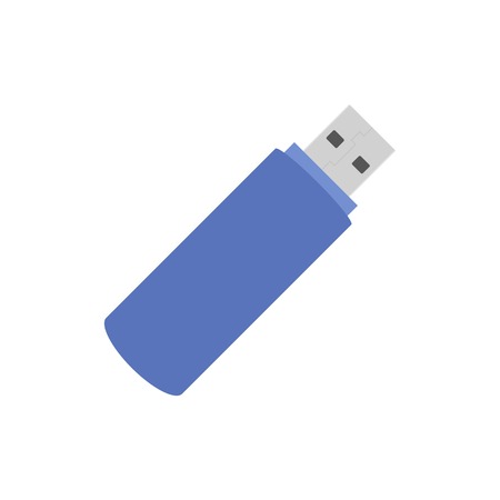 Flat icon usb flash drive. Vector illustration.のイラスト素材