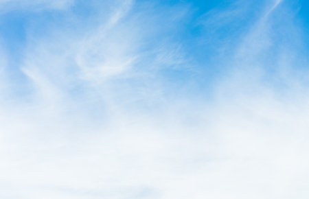 blue sky background with white cloudsbe used as a backgroundの写真素材