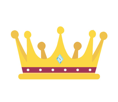 crown luxury isolated icon vector illustration designicon vector illustration graphic designのイラスト素材