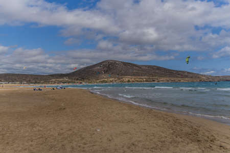 Holiday feeling on the Greek sun island in the eastern Mediterranean - Rhodes / Greeceの写真素材