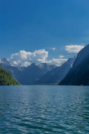 Beautiful exploration tour along the Berchtesgaden Alpine foothills. - Ramsau.の写真素材