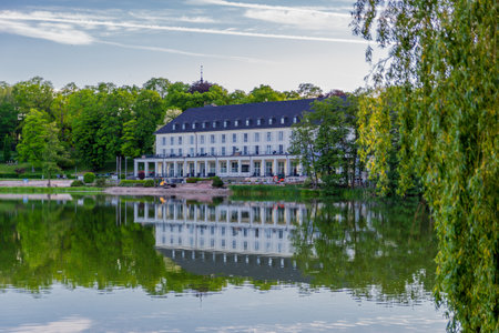 Sightseeing tour through Bad Salzungen - Germanyのeditorial素材