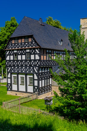 Beautiful exploration tour along the Thuringian valley by Koenigsee.のeditorial素材