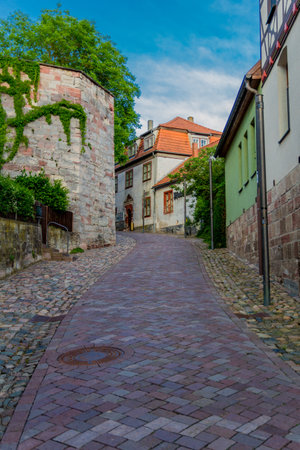 A day in the beautiful half-timbered town of Schmalkalden with all its facets - Thuringiaのeditorial素材