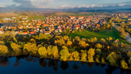 Autumn exploring tour along the beautiful Werra Valley. - Spreadsの写真素材