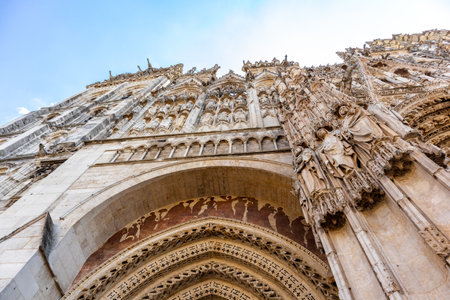 A short stroll through the capital of Normandy Rouen - Normandy - Franceの写真素材
