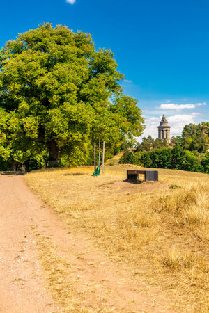 Summer walk around the Wartburg town of Eisenach on the edge of the Thuringian Forest - Thuringia - Germanyのeditorial素材