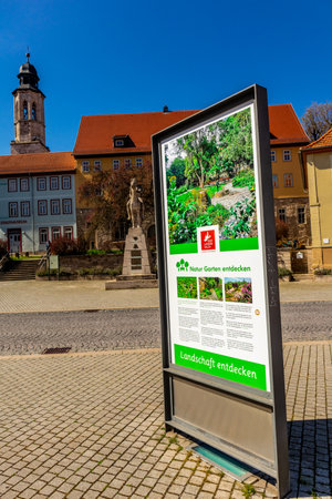 Journey of discovery to the Far East in the Japanese Garden of Bad Langensalza - Thuringia - Germanyのeditorial素材