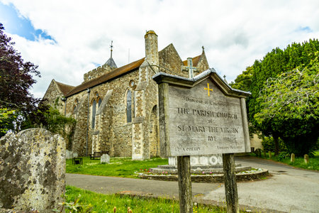 Welcome to the South East of the UK to the beautiful small town of Rye with its picturesque castle - East Sussex - United Kingdomの写真素材