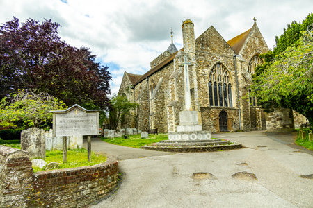 Welcome to the South East of the UK to the beautiful small town of Rye with its picturesque castle - East Sussex - United Kingdomの写真素材