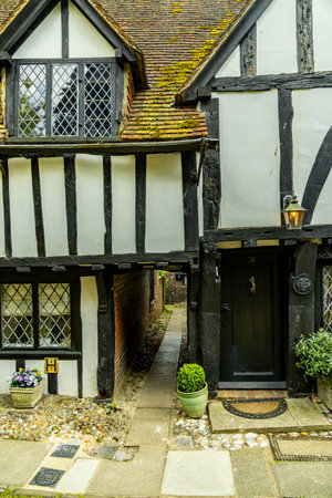 Welcome to the South East of the UK to the beautiful small town of Rye with its picturesque castle - East Sussex - United Kingdomの写真素材