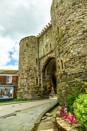 Welcome to the South East of the UK to the beautiful small town of Rye with its picturesque castle - East Sussex - United Kingdomの写真素材