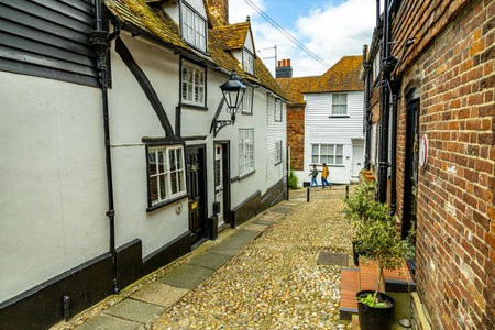 Welcome to the South East of the UK to the beautiful small town of Rye with its picturesque castle - East Sussex - United Kingdomの写真素材