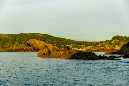 A fantastic sunset on the North Devon coast near Watermouth