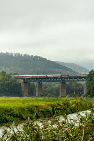 Traveling along the state border between Hesse and Thuringia in the beautiful Eichsfeld region to Hanstein Castle near Bornhagen - Thuringia - Germanyの写真素材