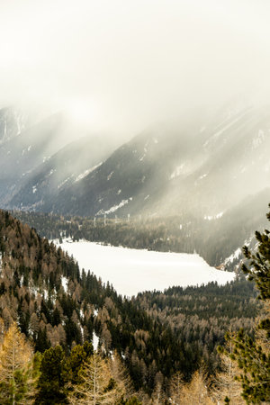 Hike up the Staller Sattel to the Austrian border near Antholz in the beautiful Antholz Valley -...